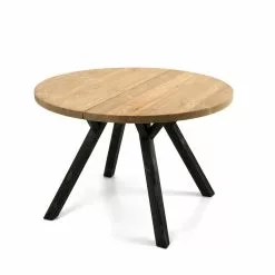 Pyöreä Lankkupöytä Lana Ø 115 Cm