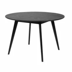 Pyöreä Ruokapöytä 115 Cm Rowico Yumi Musta