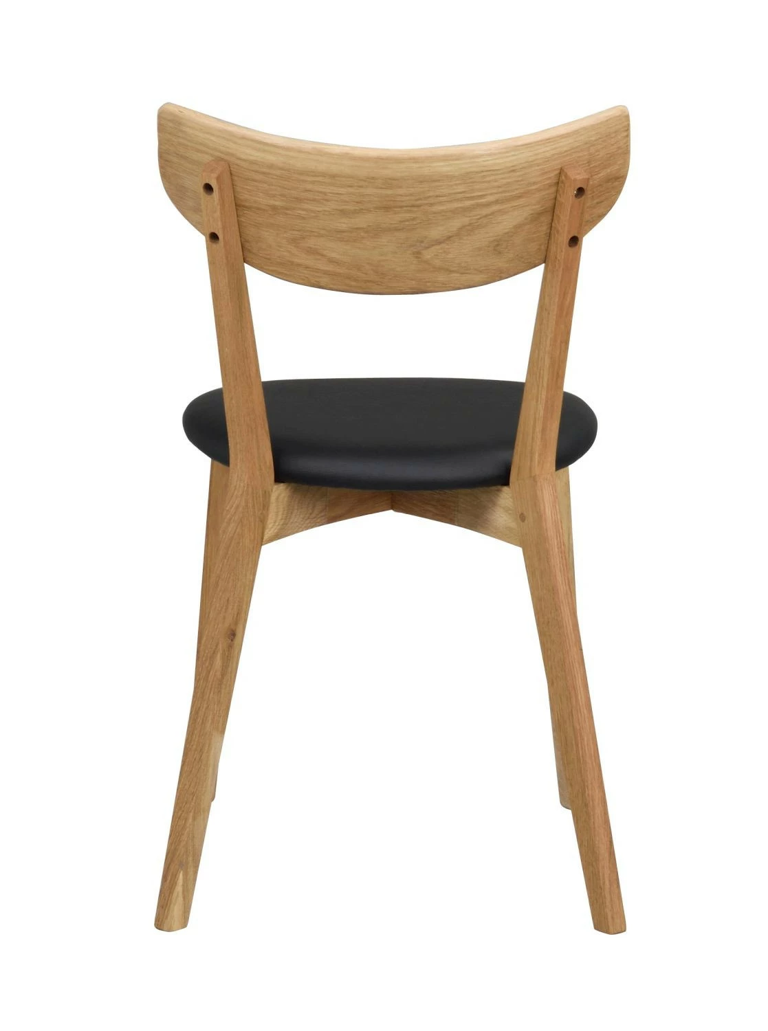 Ruokapöydän Tuoli Ami Lakattu Tammi Musta Istuin - Image 4
