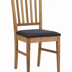 Filippa-tuoli, Tammi / Harmaa Verhoiltu Istuin