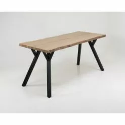 Lankkupöytä Lana 150x90 Antiikki/musta