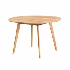 Pyöreä Ruokapöytä 115 Cm Rowico Yumi Tammi