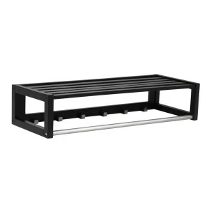 Rowico Confetti- Hattuhylly 80 Cm, Musta