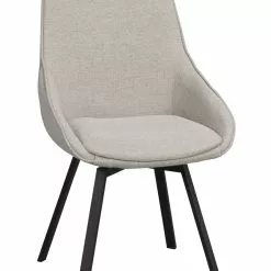 Pyörivä Ruokapöydän Tuoli Alison Beige