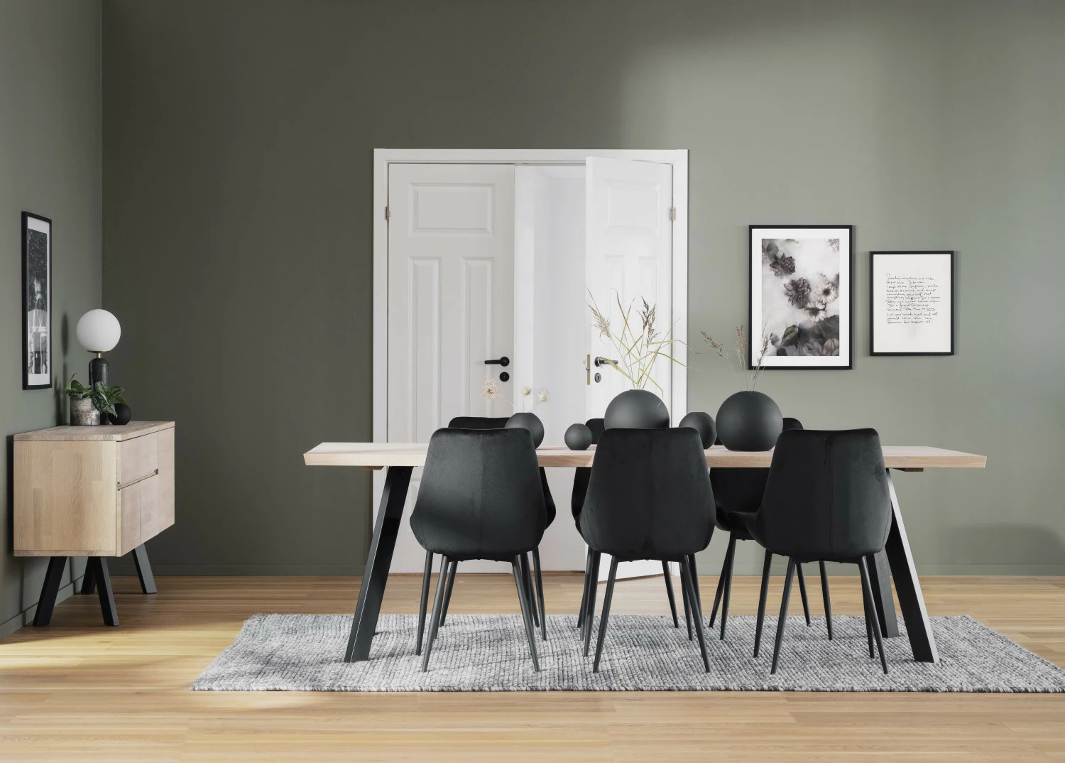 Ruokapöydän Tuoli Sierra Musta - Image 6