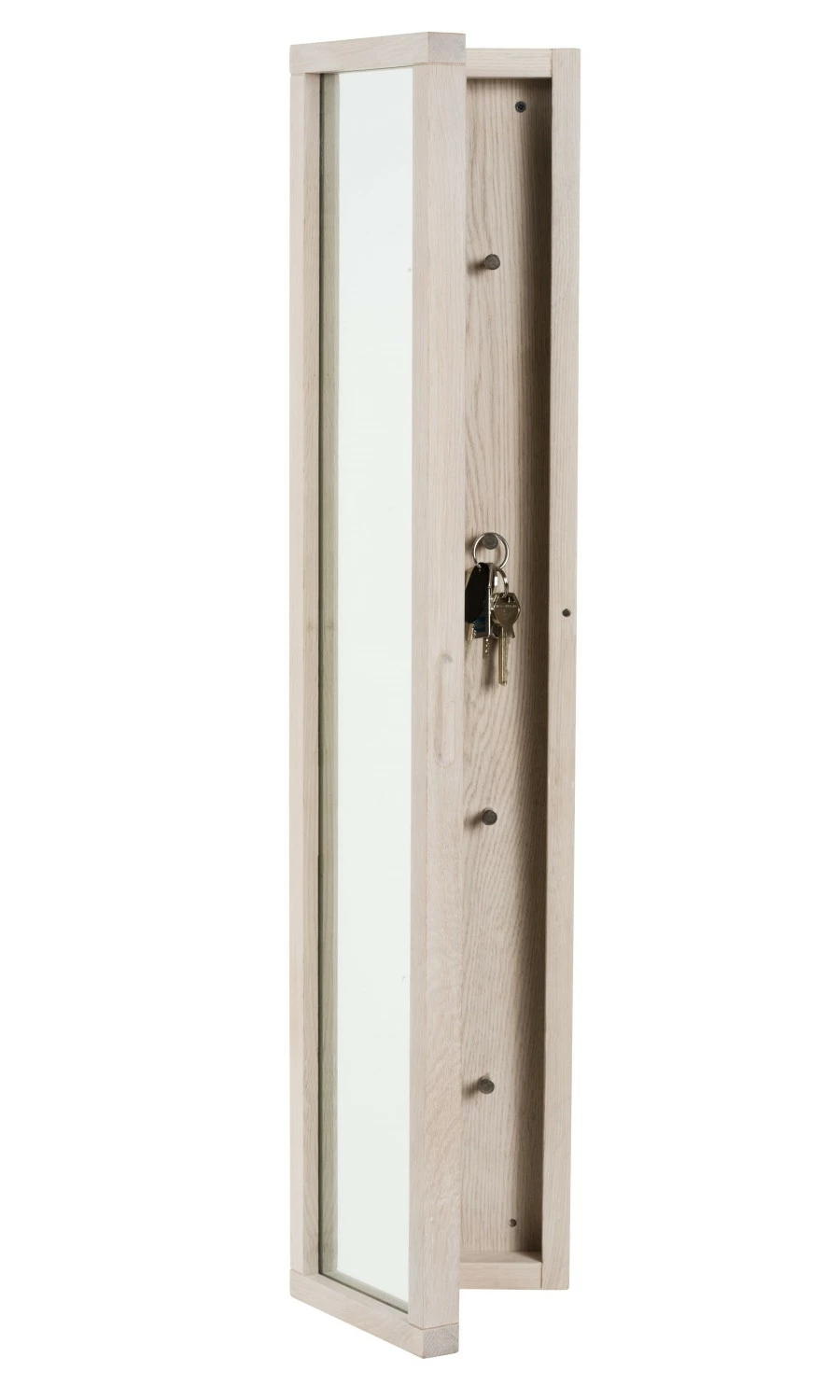 Rowico Confetti- Avainkaappi, Valkopesty Tammi