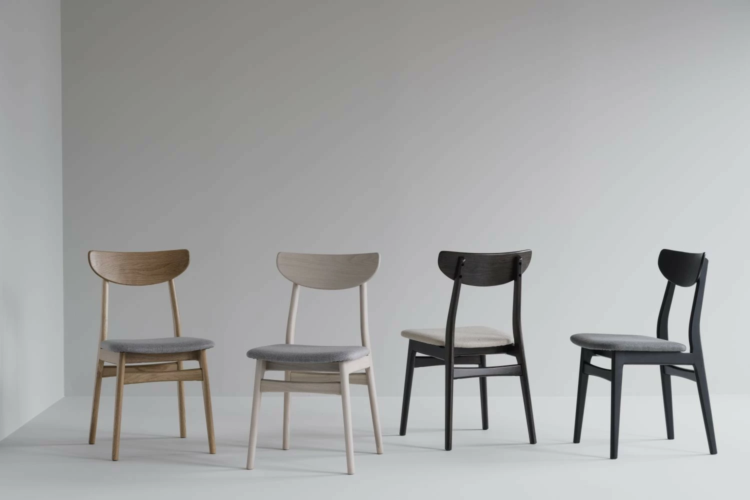 Rowico Rodham Tuoli, Musta Tammi/tummanharmaa - Image 6