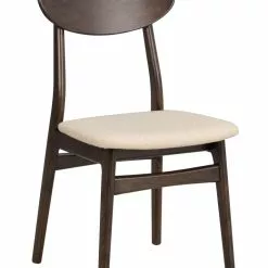 Rowico Rodham Tuoli, Ruskea Tammi/beige