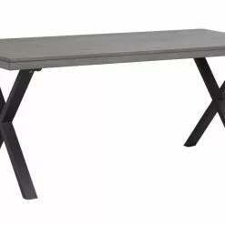 Rowico Brooklyn Ruokapöytä 170x95 Ruskea Tammi, X-jalalla