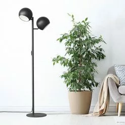 Grönlund Round Double Lattiavalaisin, Musta