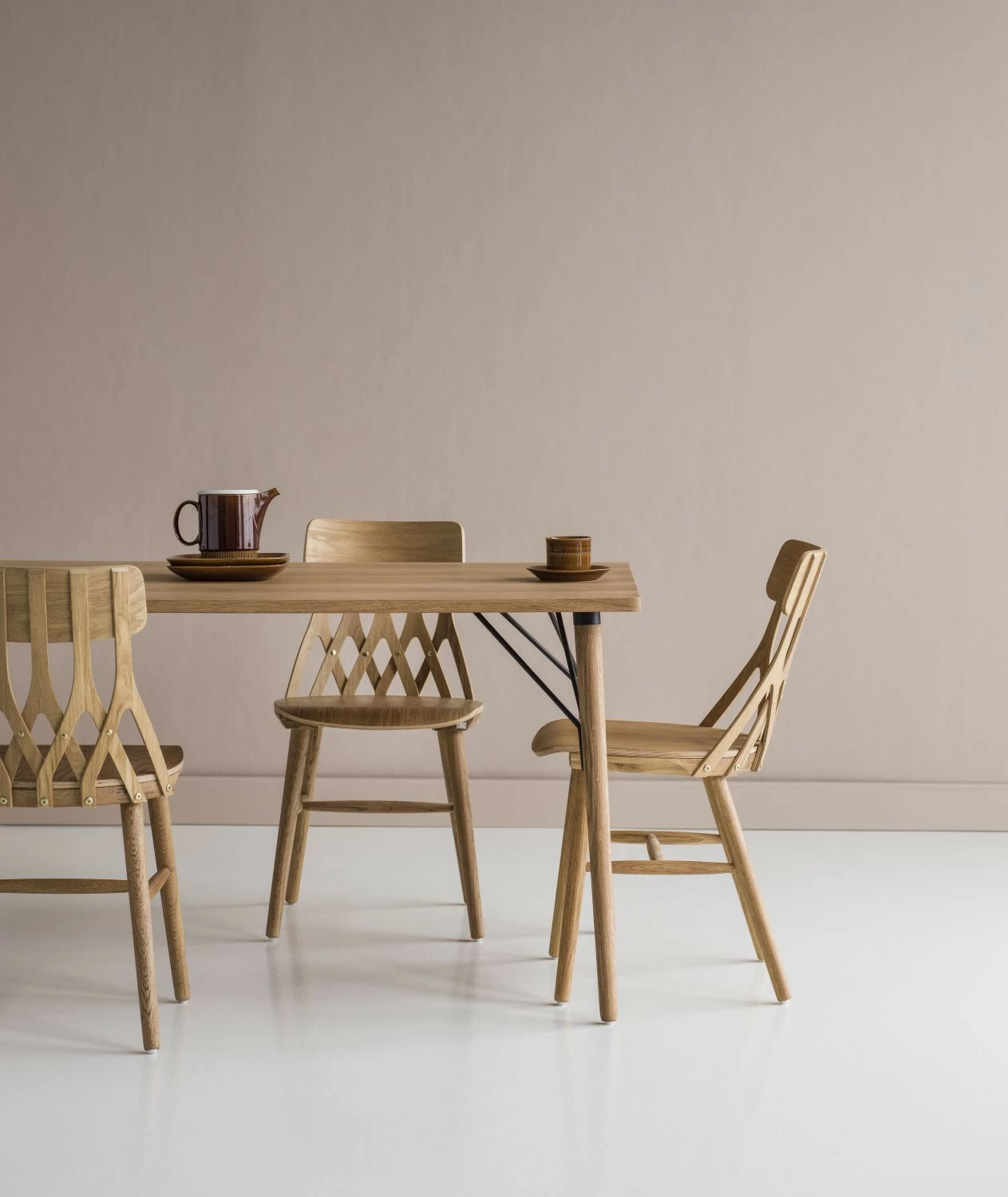 Hans K Y5 Tuoli, öljytty Tammi - Image 3