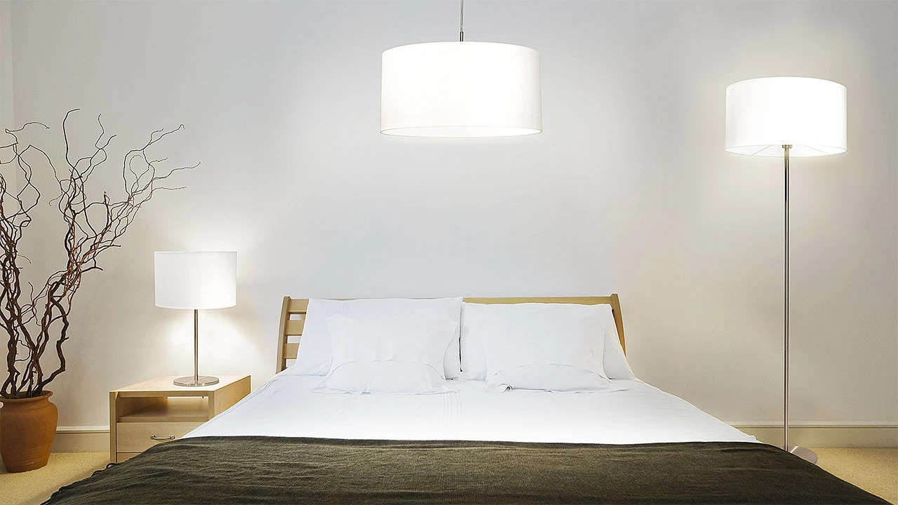 Grönlund Philadelphia Lattiavalaisin, Satiini/valkoinen - Image 2