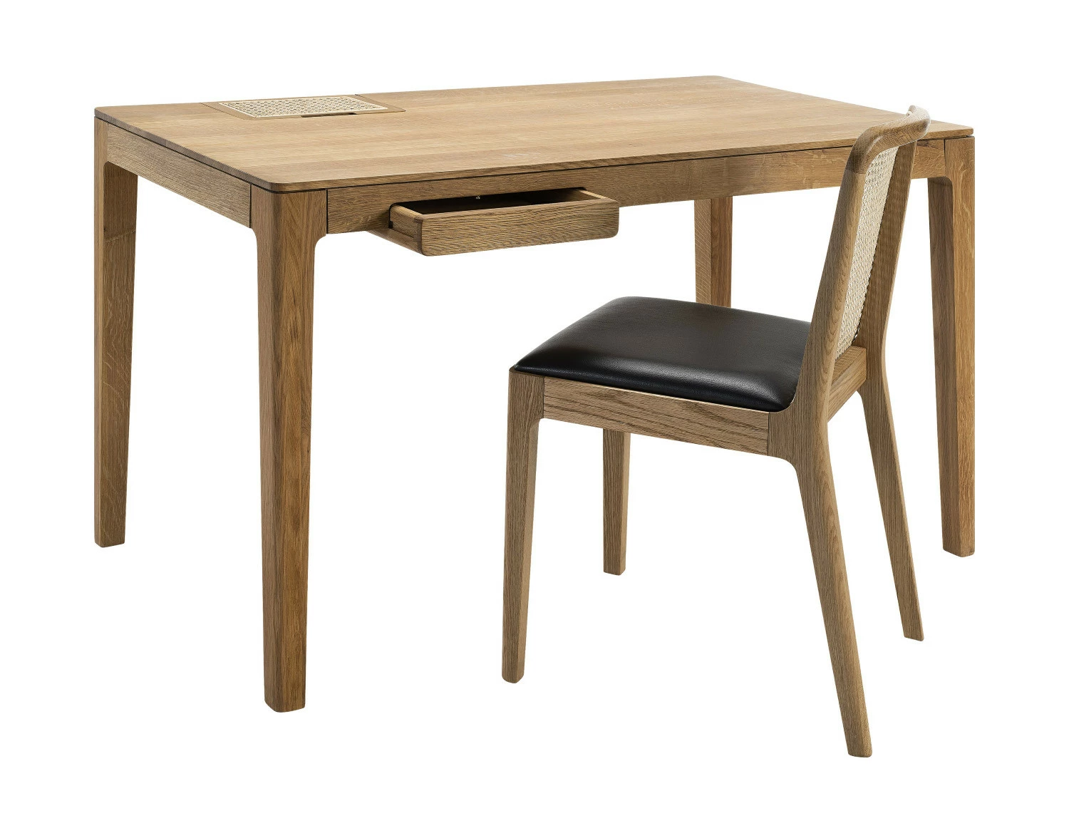 Hans K Racquet Tuoli Rottinki Selkänojalla - Image 2