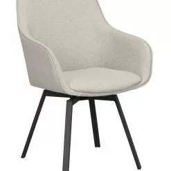 Pyörivä Tuoli Alison Käsinojilla Beige