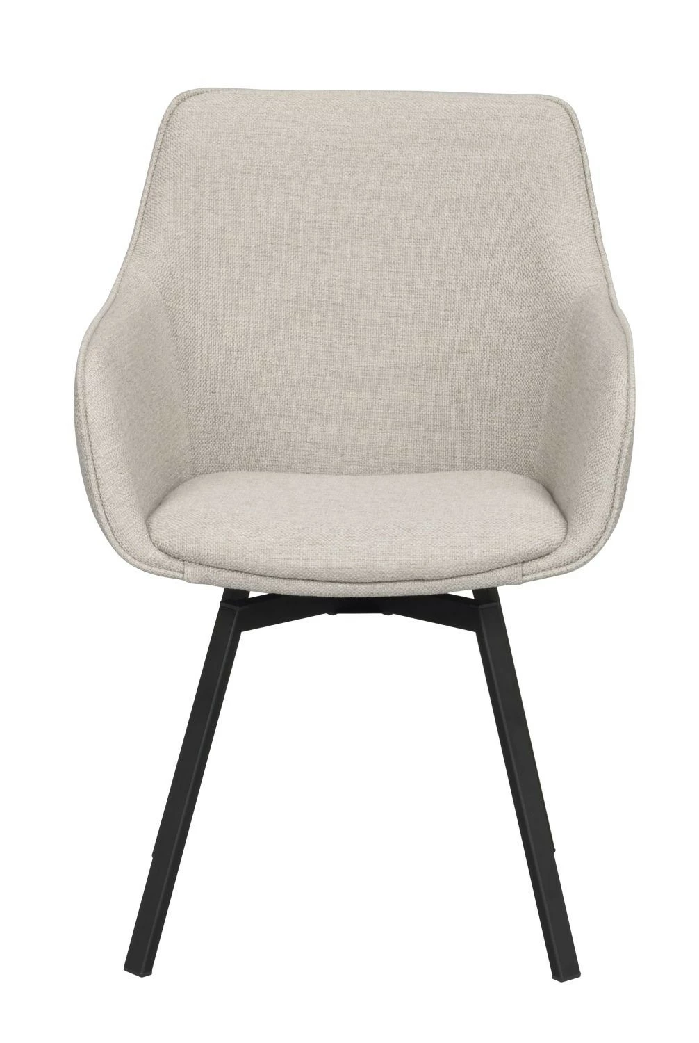 Pyörivä Tuoli Alison Käsinojilla Beige - Image 5