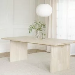 Rowico Emmet Ruokapöytä 240x95 Valkopesty