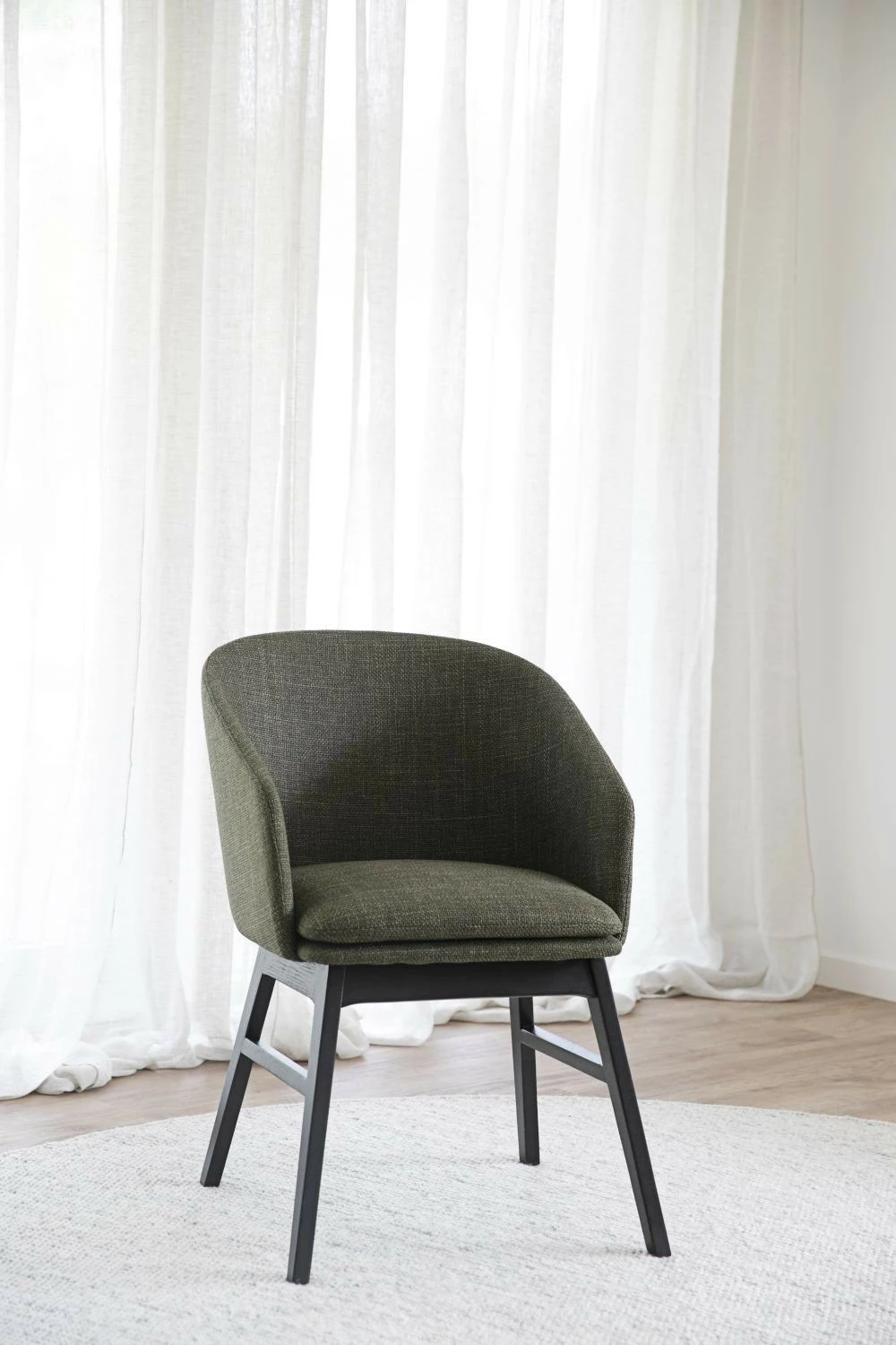 Ruokapöydäntuoli Windham Vihreä/musta