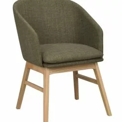 Rowico Windham Käsinojatuoli Vihreä/tammi