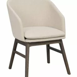 Rowico Windham Käsinojatuoli Beige/ruskea
