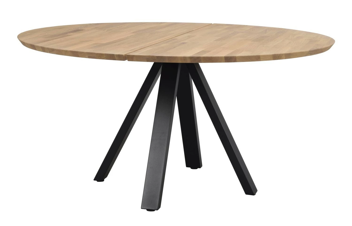 Rowico Carradale Pyöreä Ruokapöytä 150 Cm Tammi / V-jalka - Image 2